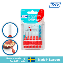 Load image into Gallery viewer, TePe Extra Soft Interdental Brushes Pack
