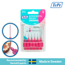Load image into Gallery viewer, TePe Original Interdental Brushes Pack | Eco-Friendly Interdental Brush