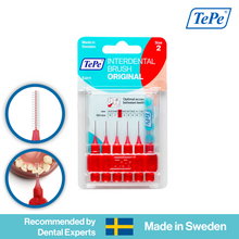 Load image into Gallery viewer, TePe Original Interdental Brushes Pack | Eco-Friendly Interdental Brush