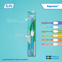 Load image into Gallery viewer, TePe Supreme™ | Soft Eco-Friendly Toothbrush
