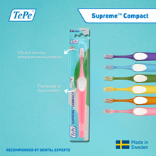 Load image into Gallery viewer, TePe Supreme™ Compact | Soft Eco-Friendly Toothbrush
