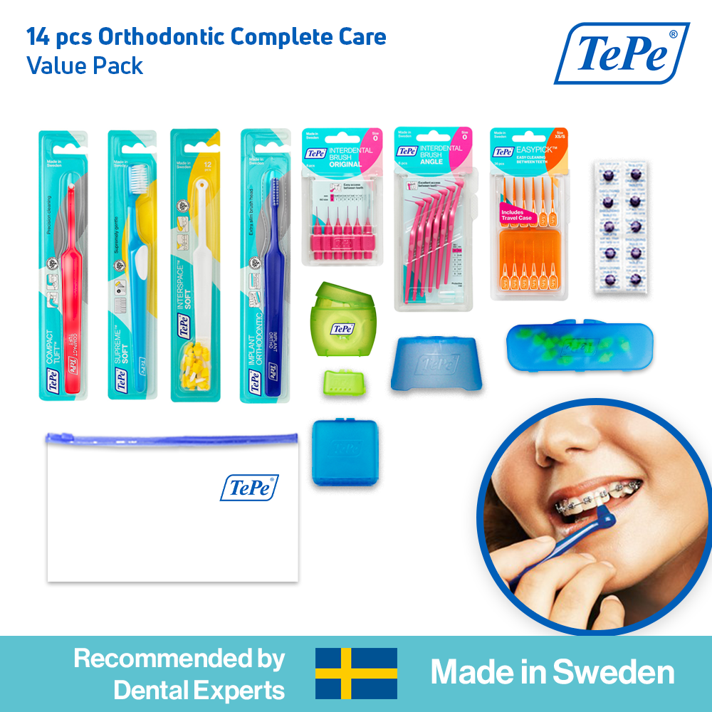 14 pcs Orthodontic Complete Care Value Pack