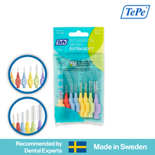 Load image into Gallery viewer, TePe Extra Soft Interdental Brushes Mixed Pack
