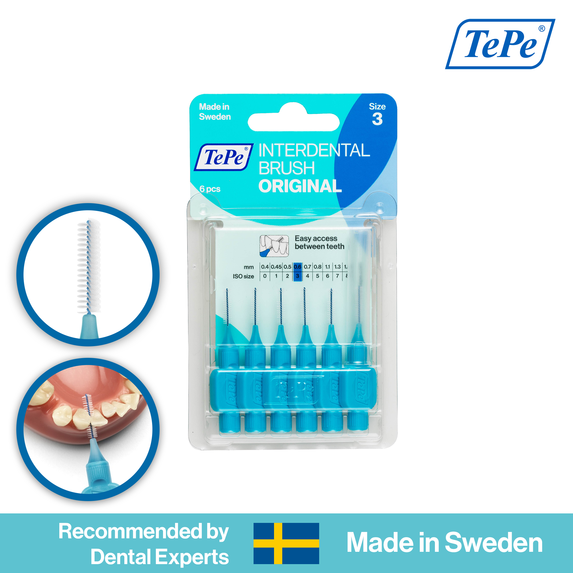 Tepe Tooth Discover the potential of TePe interdental brushes for efficient ...