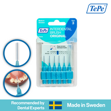 Load image into Gallery viewer, TePe Original Interdental Brushes Pack | Eco-Friendly Interdental Brush
