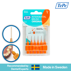 TePe Original Interdental Brushes Pack | Eco-Friendly Interdental Brush