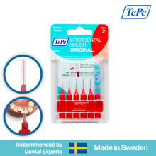 Load image into Gallery viewer, TePe Original Interdental Brushes Pack | Eco-Friendly Interdental Brush
